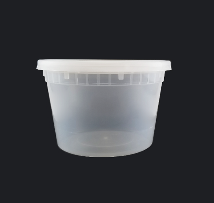 Deli Circular Containers with Lids