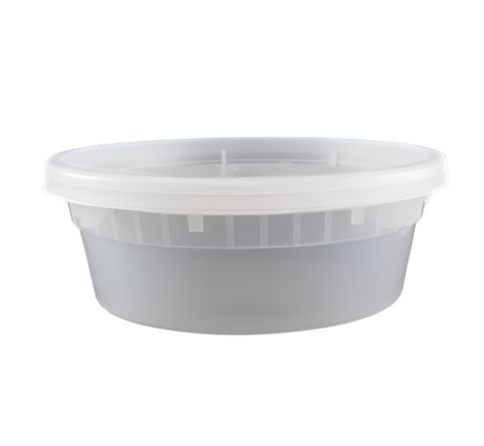 Deli Circular Containers with Lids